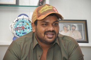 Manoj Interview Stills at Attack Movie
